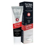 Зубная паста, Global white (Глобал Уайт) 100 мл Экстра отбеливающая Активный кислород