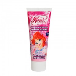 Зубная паста для детей Longa Vita Винкс клаб земляничный коктейль с 3 лет 60 мл 78 г
