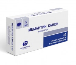 Мемантин Канон табл. п/о пленочной 5 мг 30 шт.