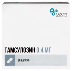 Тамсулозин капс. с пролонг. высвоб. 0.4 мг 90 шт.