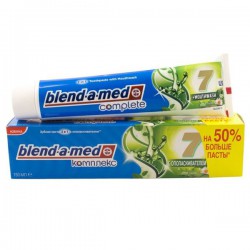 Зубная паста Blend-a-med Комплекс 7 с ополаскивателем Травы 150 мл