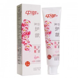 Зубная паста Zhong Hua для чувствительных зубов и десен с пионом 130 г