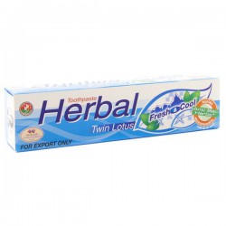 Зубная паста Twin Lotus Фреш энд Кул с травами свежесть и прохлада 100 г