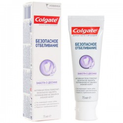 Зубная паста Colgate Безопасное отбеливание забота о деснах 75 мл