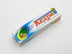 Зубная паста Кедра Кедровый жмых и скорлупа кедрового ореха 60 мл