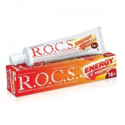 Зубная паста Rocs Энерджи с таурином 16+ 74 г
