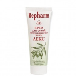 Крем Лекс для сухой и потрескавшейся кожи (с оливковым маслом с эфирным маслом чайного дерева) 70 г