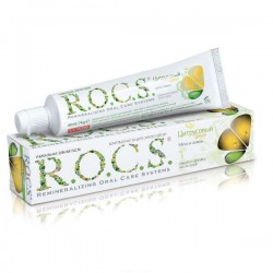 Зубная паста Rocs мята и лимон 74 г