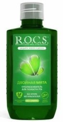 Ополаскиватель для полости рта Rocs двойная мята 75 мл