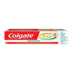 Зубная паста Colgate тотал 12 чистая мята 50 мл