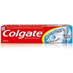 Зубная паста для детей Colgate доктор заяц вкус жвачки 50 мл